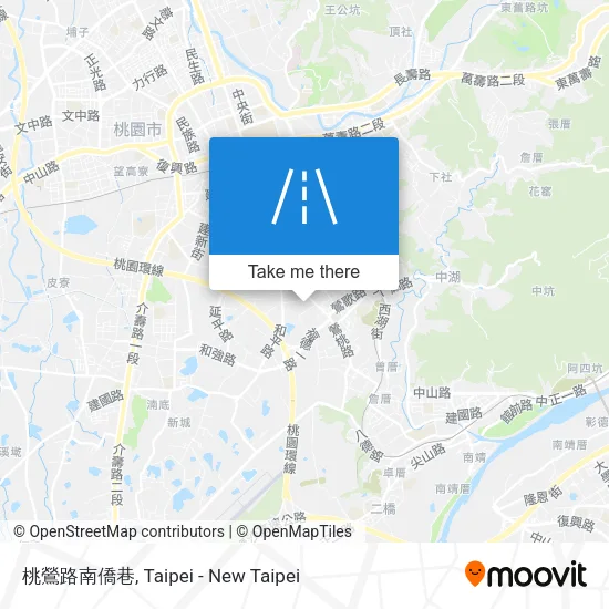 桃鶯路南僑巷 map