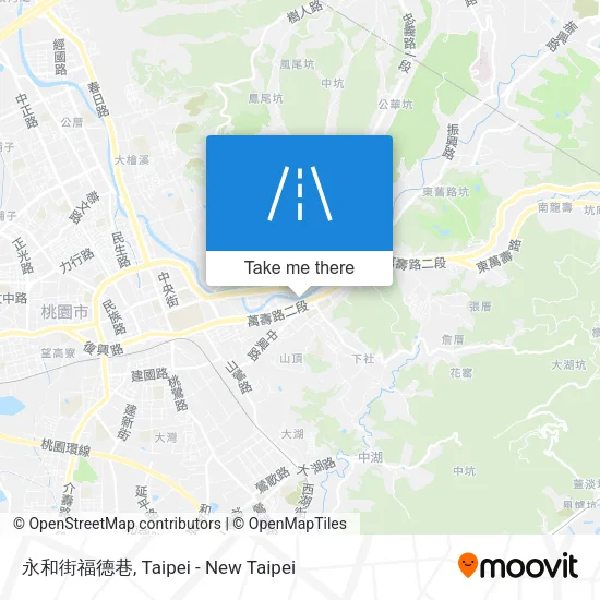 永和街福德巷地圖