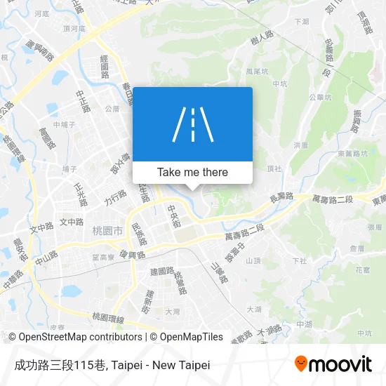 成功路三段115巷地圖