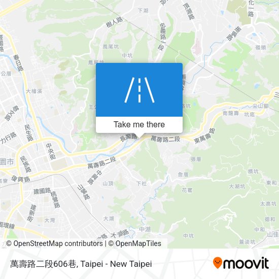 萬壽路二段606巷地圖