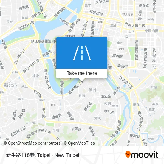 新生路118巷 map