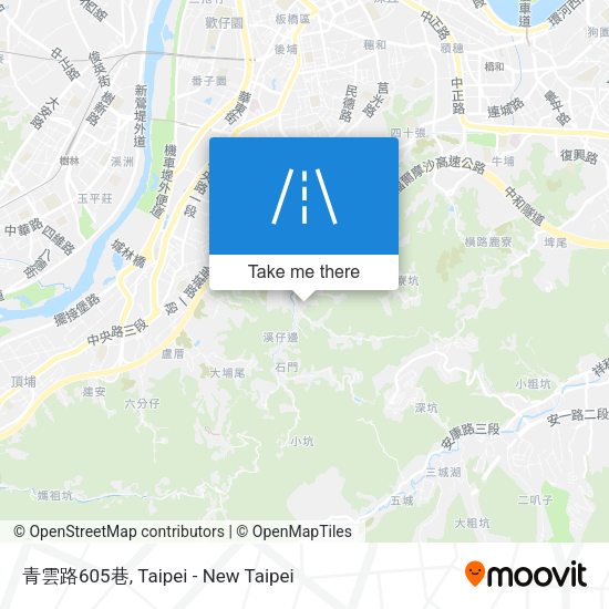 青雲路605巷地圖