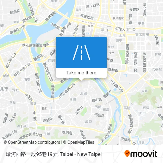 環河西路一段95巷19弄地圖
