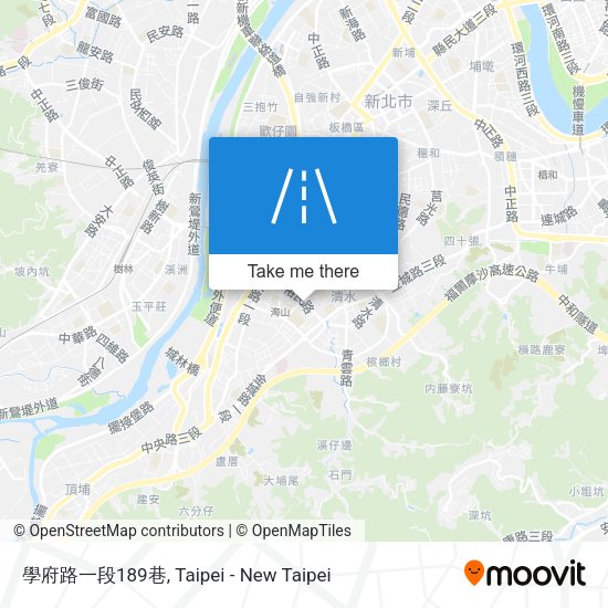 學府路一段189巷 map