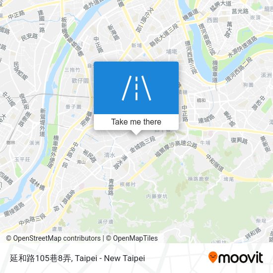 延和路105巷8弄地圖