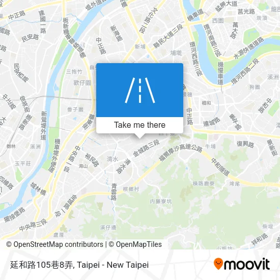 延和路105巷8弄地圖