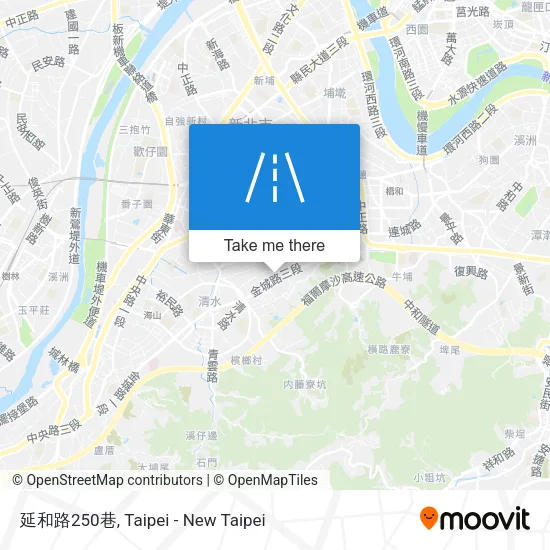 延和路250巷 map