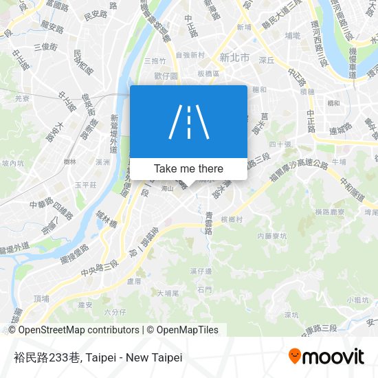 裕民路233巷地圖