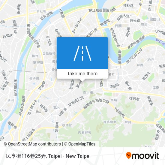 民享街116巷25弄 map