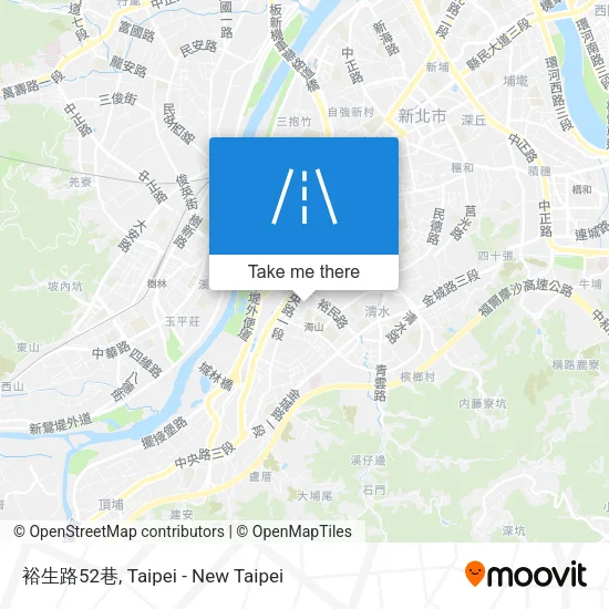 裕生路52巷地圖
