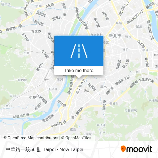 中華路一段56巷 map