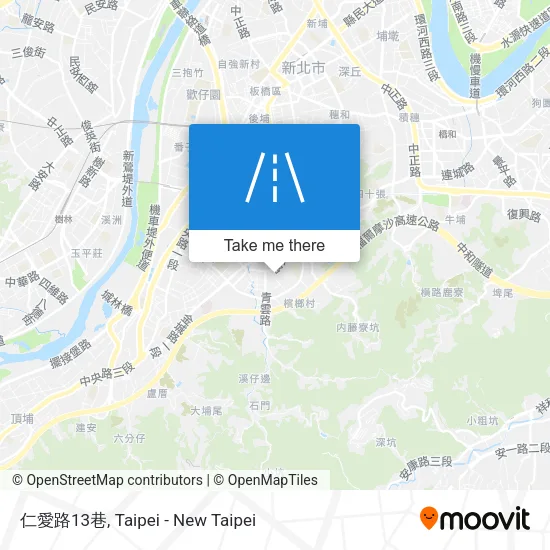 仁愛路13巷 map
