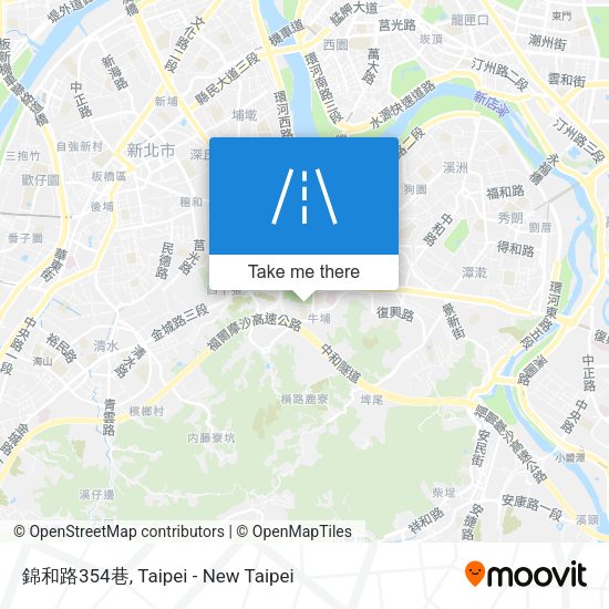 錦和路354巷地圖