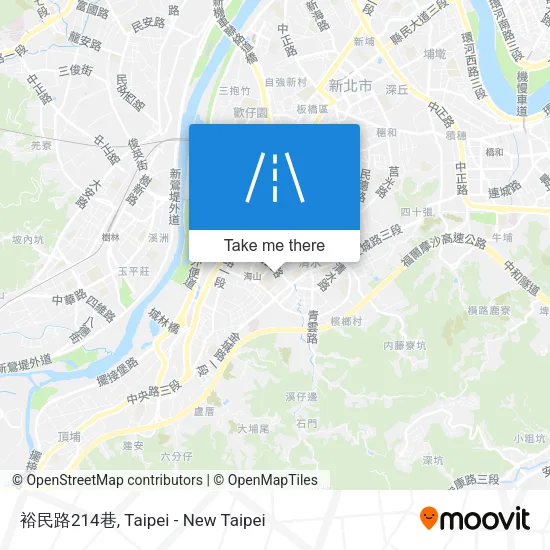 裕民路214巷地圖
