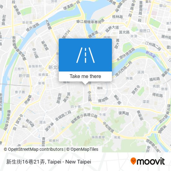 新生街16巷21弄地圖