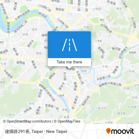 建國路291巷地圖