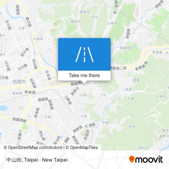 中山街 map
