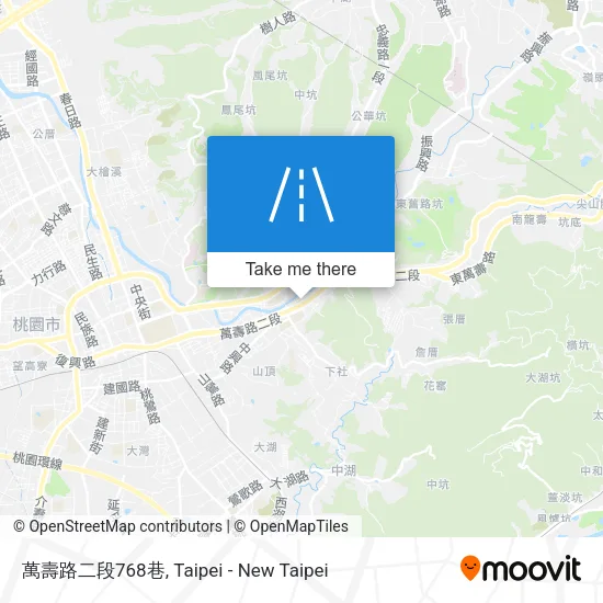 萬壽路二段768巷地圖