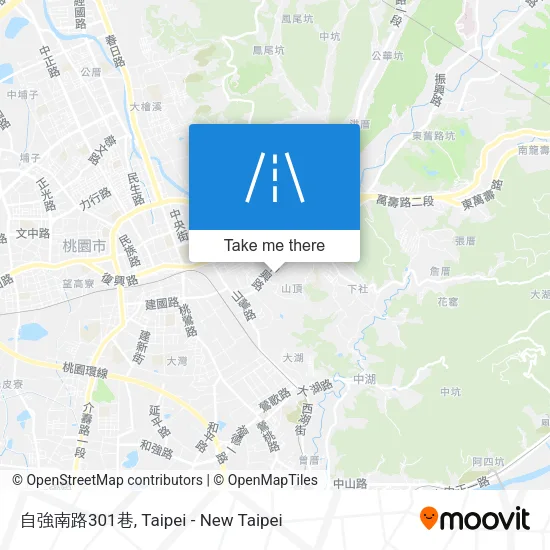 自強南路301巷 map