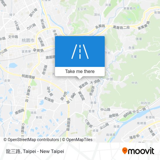 龍三路 map