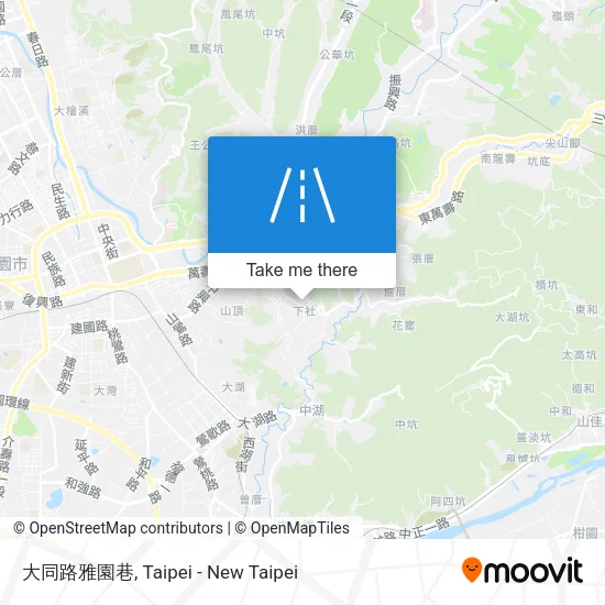 大同路雅園巷 map