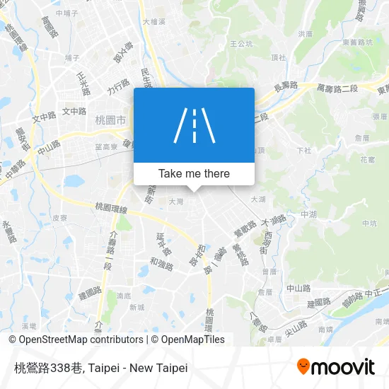 桃鶯路338巷 map
