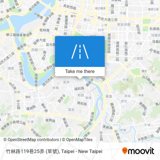 竹林路119巷25弄 (單號) map