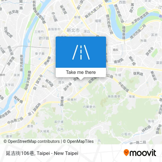 延吉街106巷 map