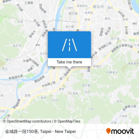 金城路一段150巷 map