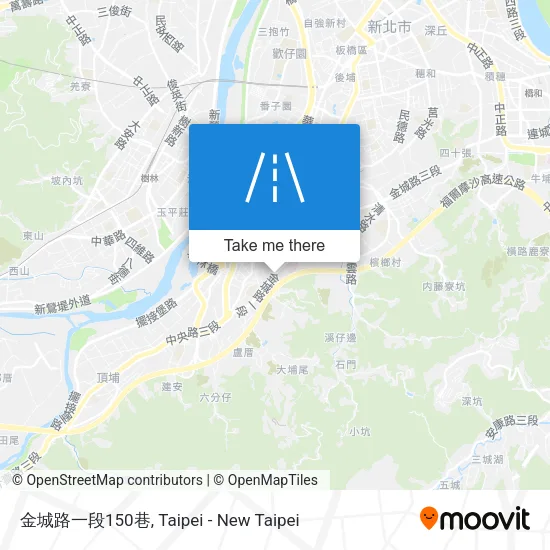 金城路一段150巷 map