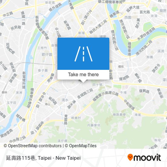 延壽路115巷地圖