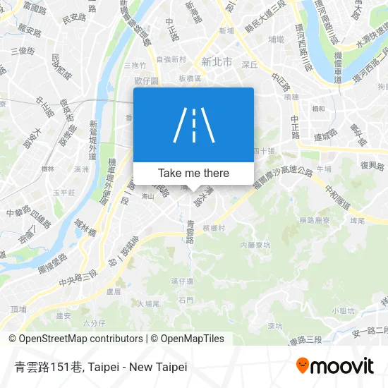青雲路151巷 map