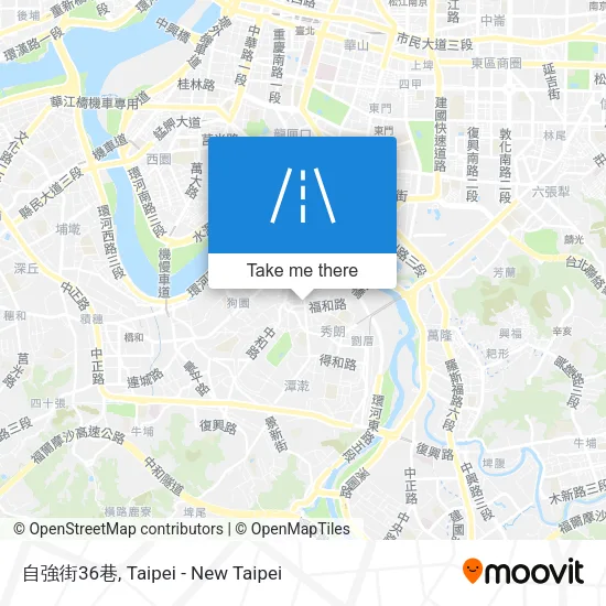 自強街36巷地圖