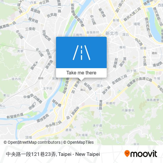 中央路一段121巷23弄 map