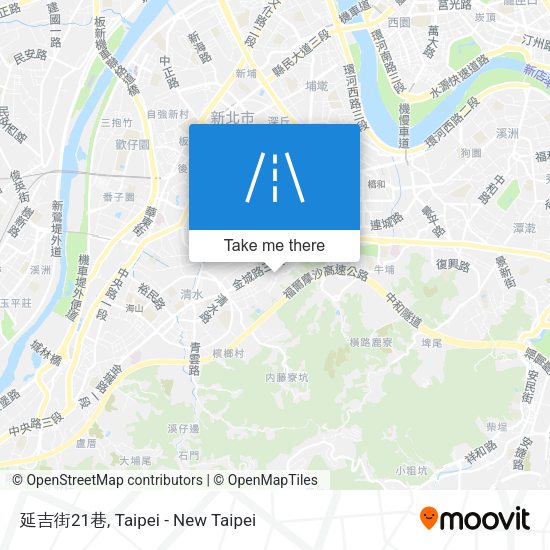 延吉街21巷地圖
