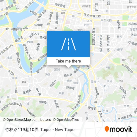 竹林路119巷10弄地圖