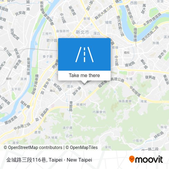 金城路三段116巷 map