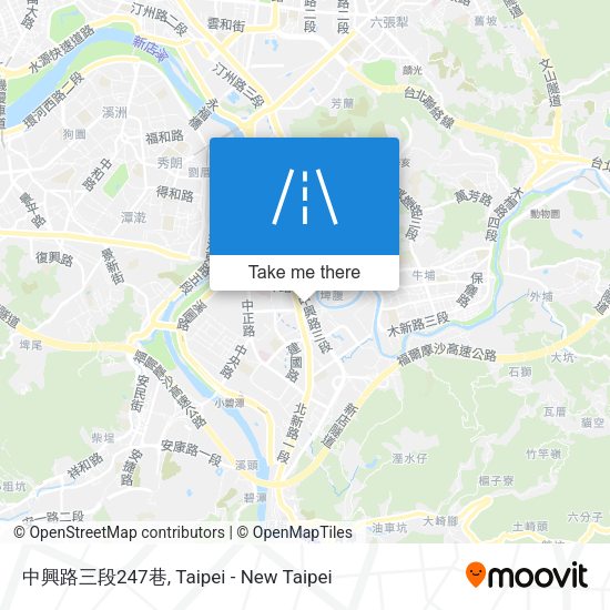 中興路三段247巷地圖