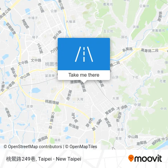 桃鶯路249巷地圖