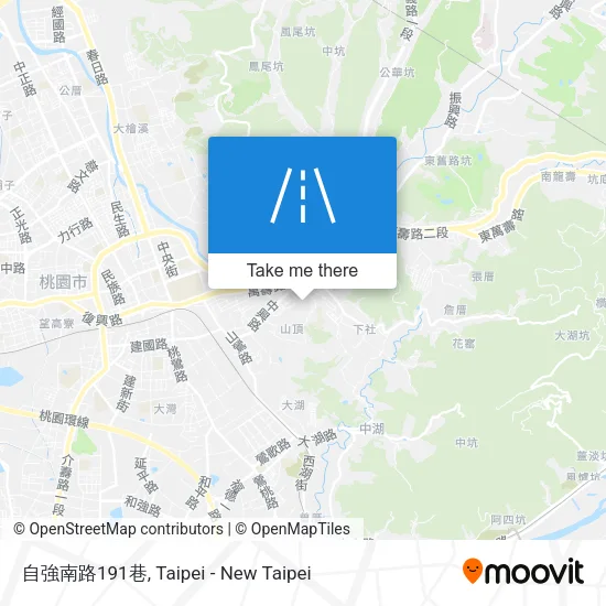 自強南路191巷地圖