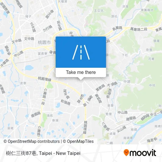 樹仁三街87巷地圖