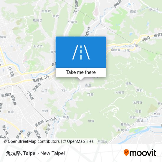 兔坑路 map