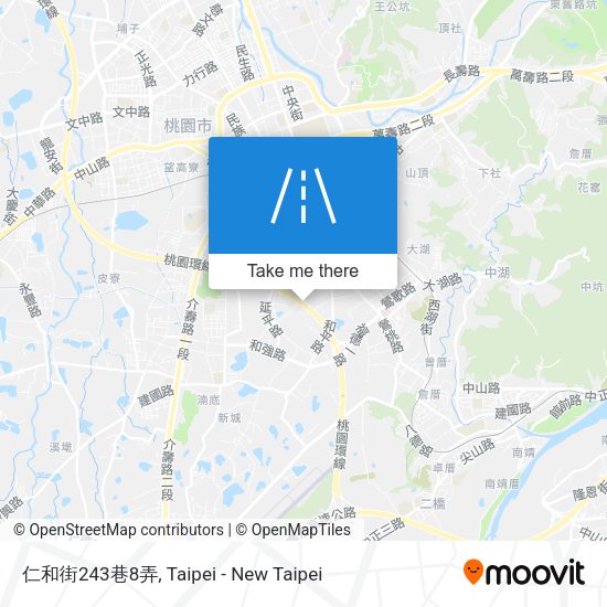 仁和街243巷8弄地圖