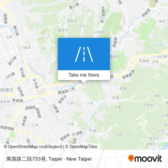 萬壽路二段733巷地圖