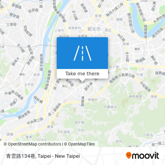 青雲路134巷 map