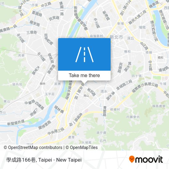 學成路166巷地圖