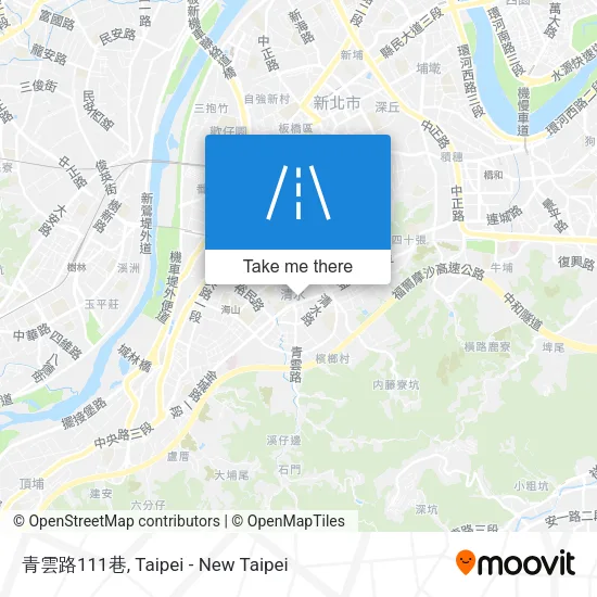 青雲路111巷 map