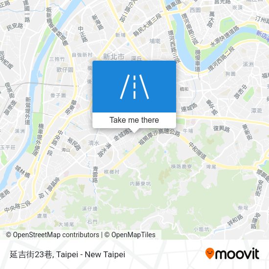 延吉街23巷地圖
