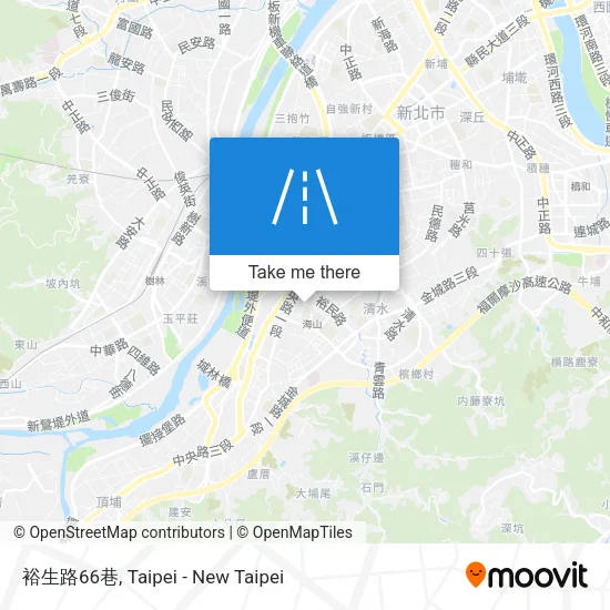 裕生路66巷地圖