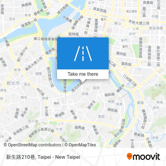 新生路210巷 map